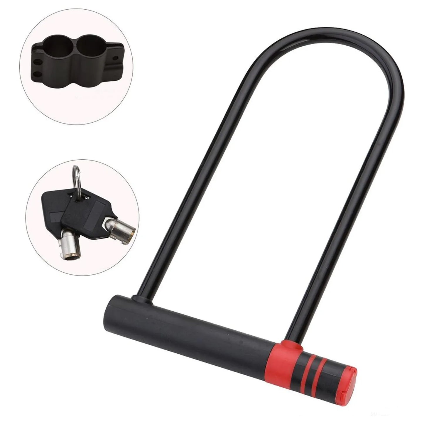 Cadena Candado Para Bicicleta Tipo U-lock Seguridad