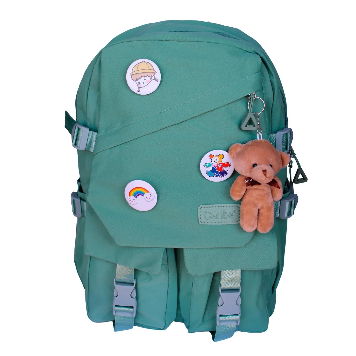 Mochila Bolso Escolar Juvenil Impermeable Gran Capacidad