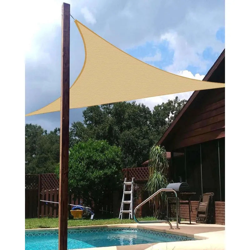 Carpa Camping Vela Sombreadora Toldo Triangular Vela 3x3mts
