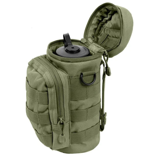 Pouch Porta Botella Táctico Sistema Molle